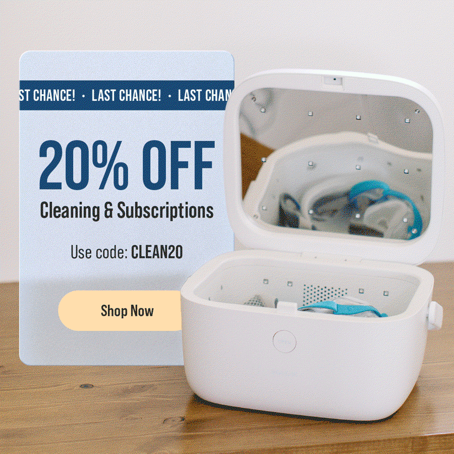 Last chance! 20% off cleaning and subscriptions | Use code: CLEAN20 | Shop Now