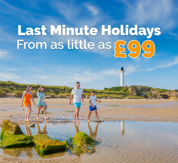 Last minute holidays from as little as £99