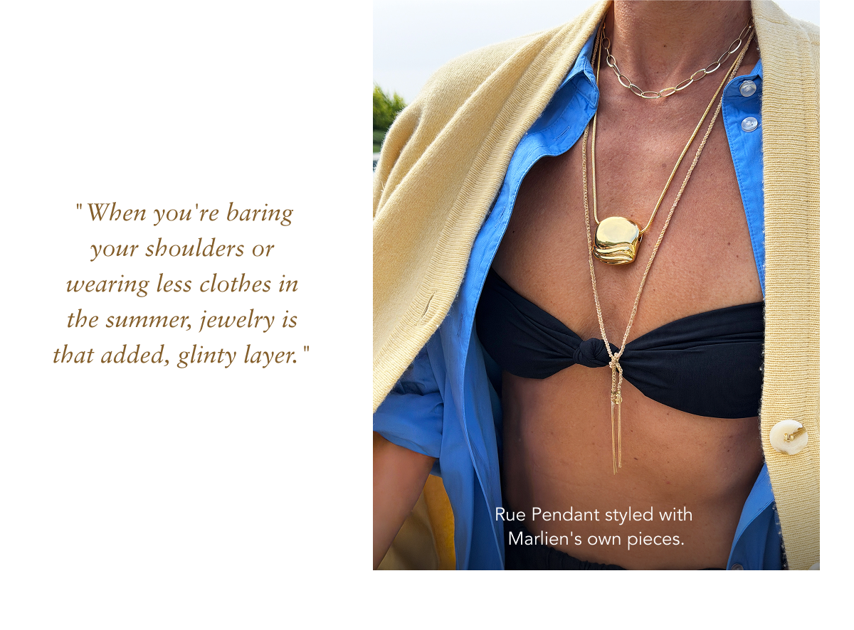 Rue Pendant Necklace