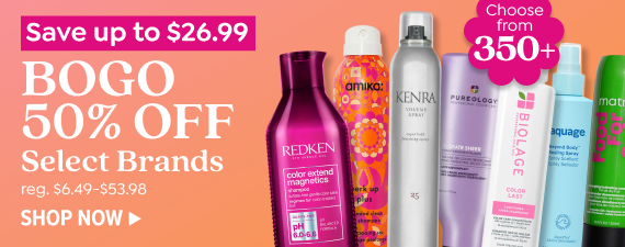 SHOP BUY ONE, GET ONE 50% OFF SELECT HAIRCARE