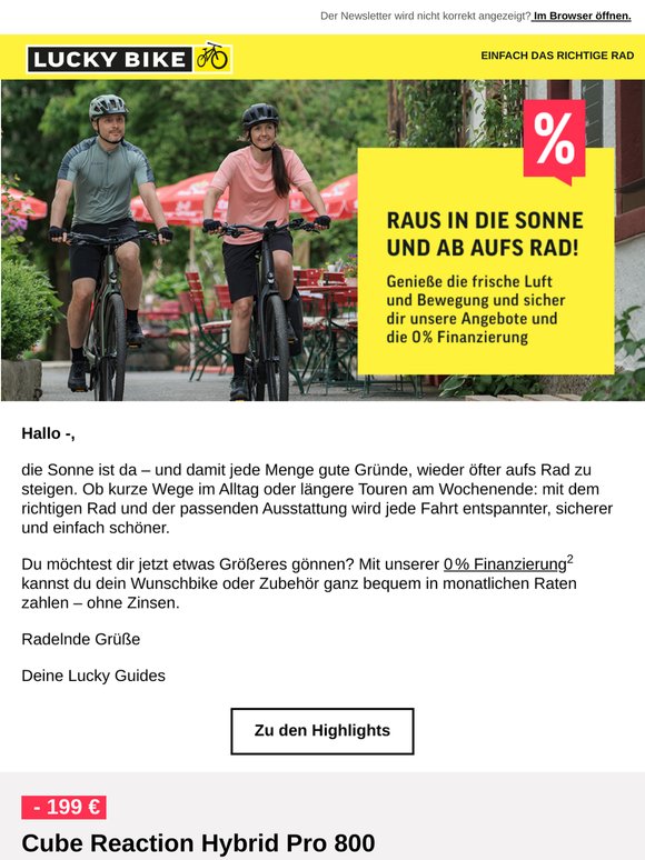 Jetzt raus aufs Rad – bist du schon startklar?🚲