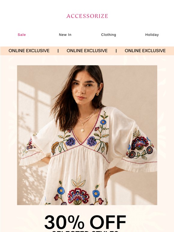 Exclusively online.