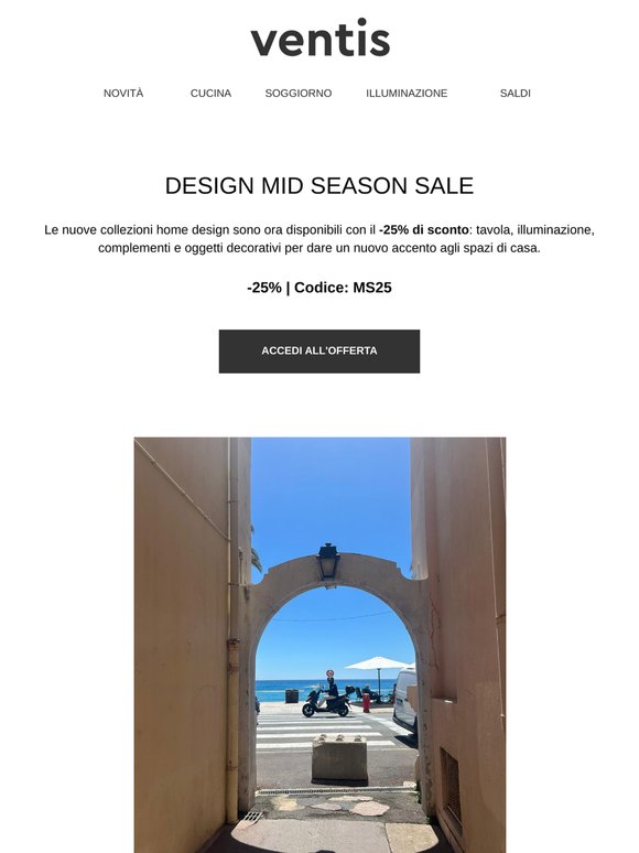 -25% sulle nuove collezioni