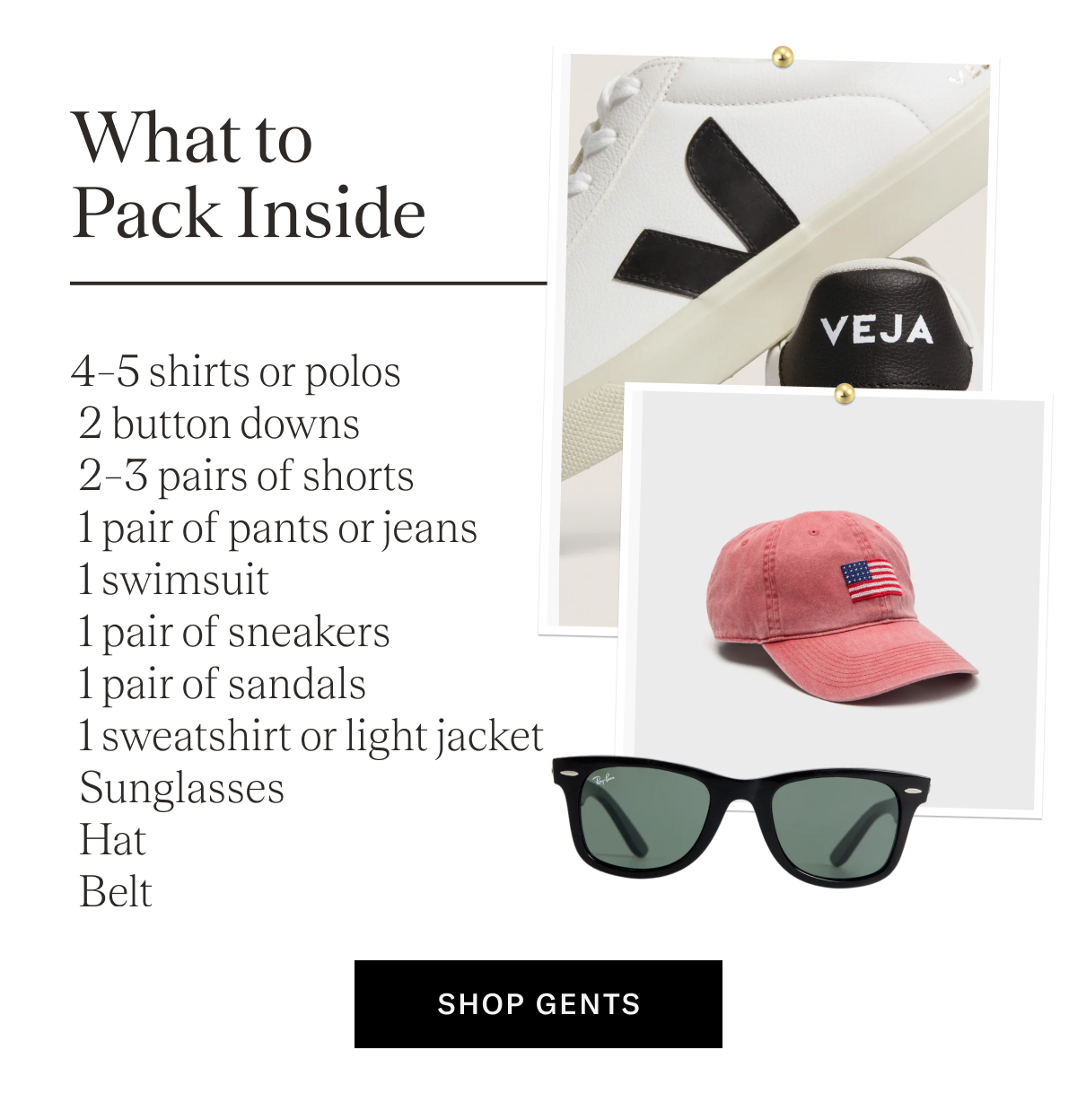 What to Pack Inside
