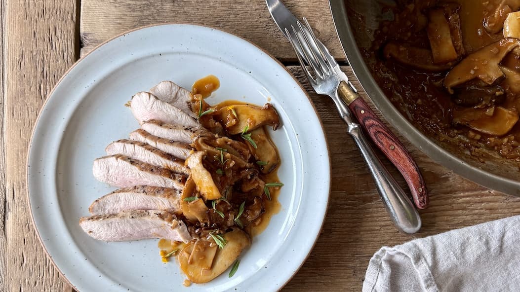 turkey with hunter's sauce