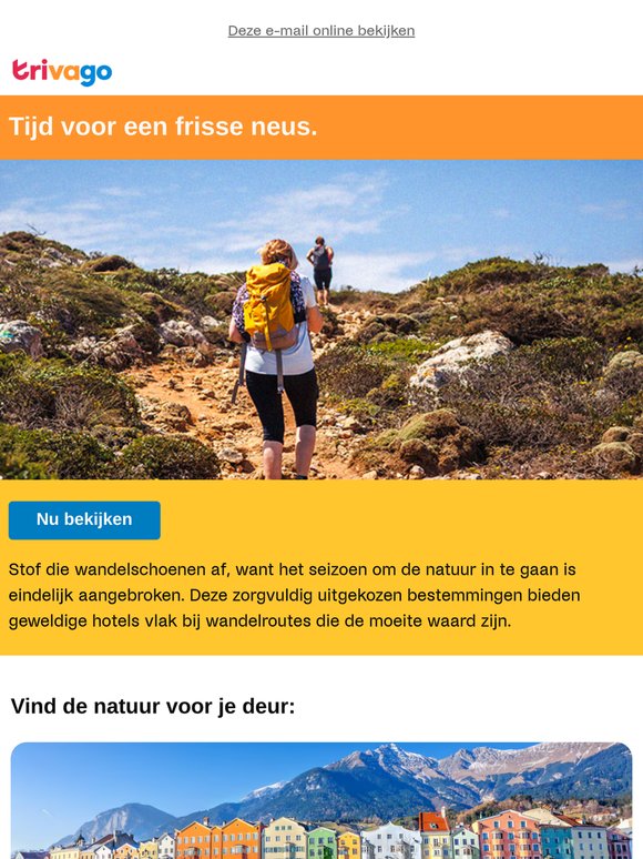 De wandelpaden wachten op je 🏔️