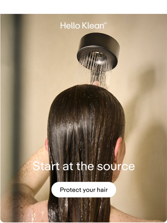 Hard water ruining your hair?