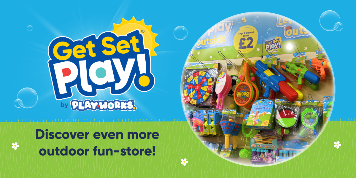 Get set play by playworks. Discover even more outdoor fun-store!