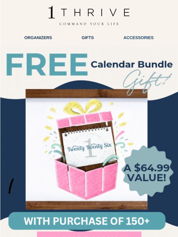 You have a free $64.99 gift waiting for you!