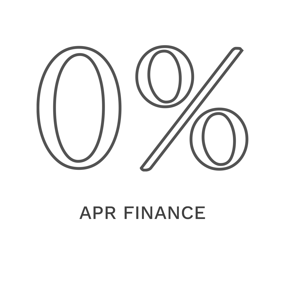 0% APR finance
