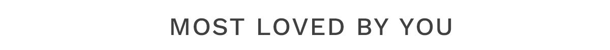 MOST LOVED BY YOU