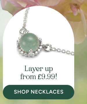 Layer up from £9.99! SHOP NECKLACES.
