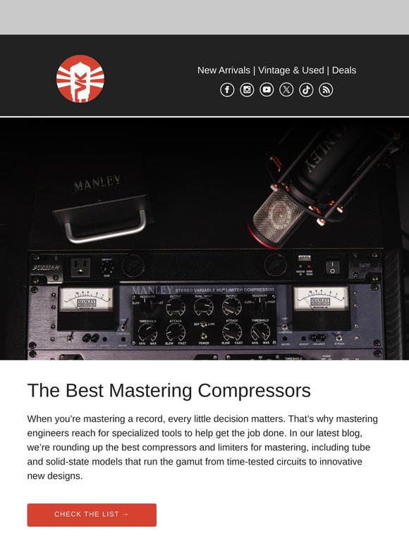 What's Your Go-To Mastering Compressor?