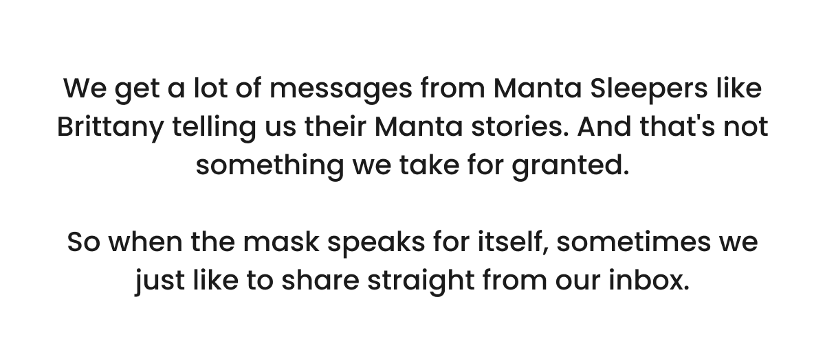 Sharing Manta stories