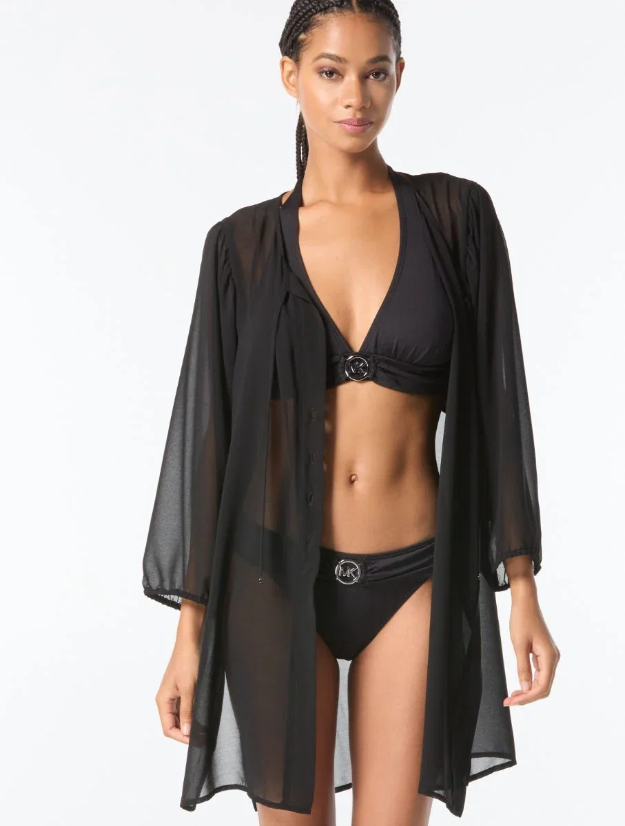 Image of Michael Kors Cover Up Shirt - Solids
