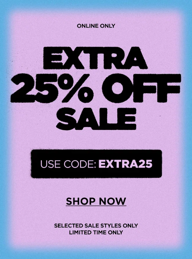 Extra 25% Off Sale
