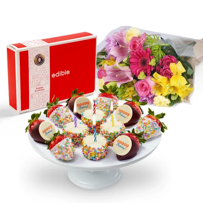 Birthday Dipped<br>Berry Gift Set