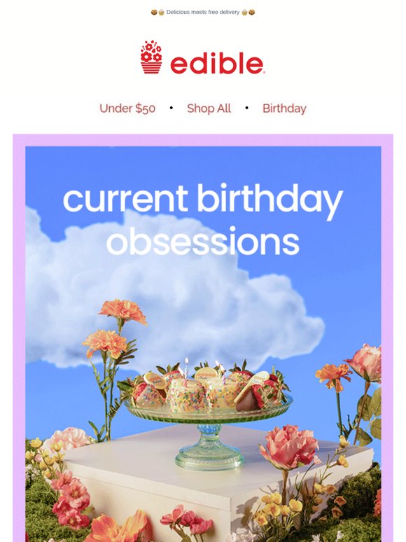 Free delivery on birthday bestsellers