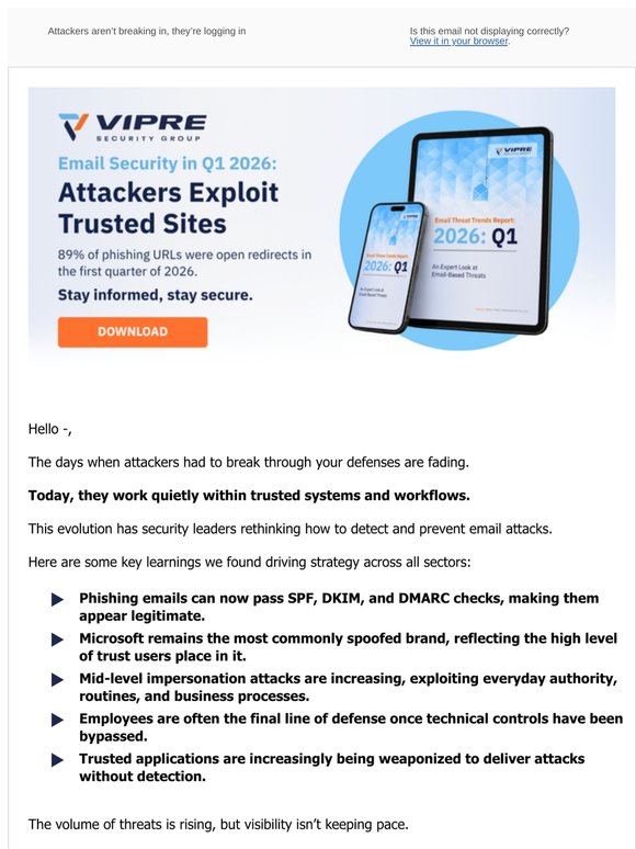 Email Security: Your peers are already taking action. Are you?