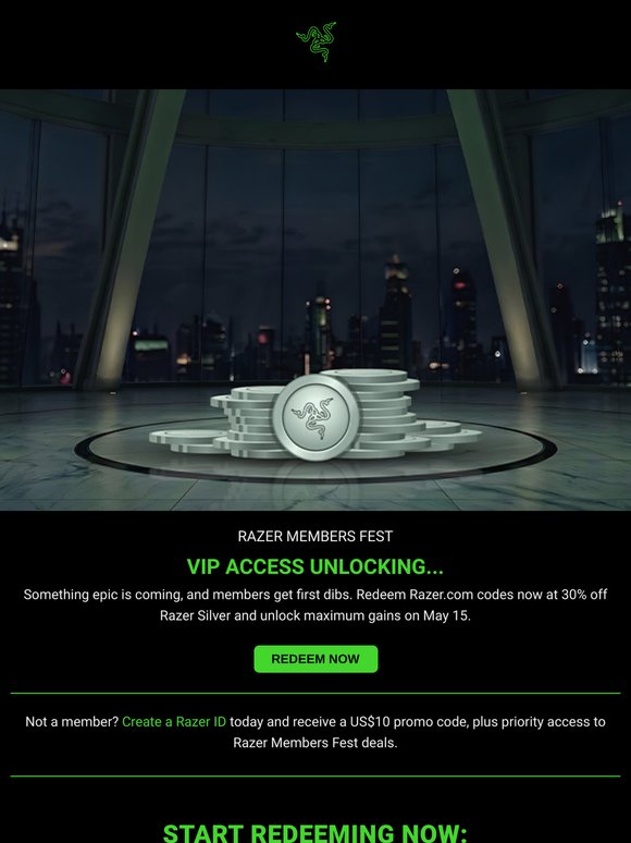 Razer Members Fest is coming!