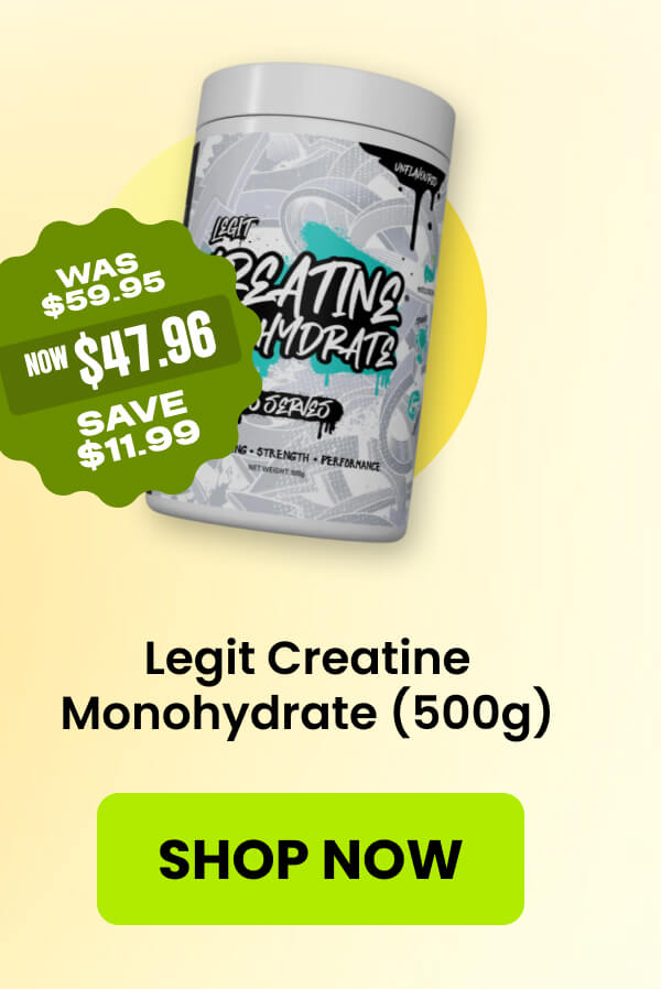 Legit Creatine Monohydrate (500g)