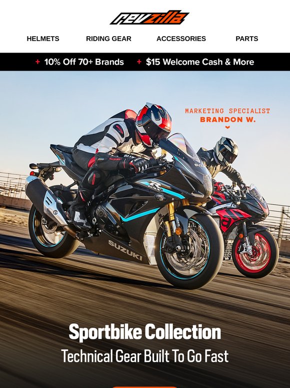 Performance Gear For Sportbike Riders