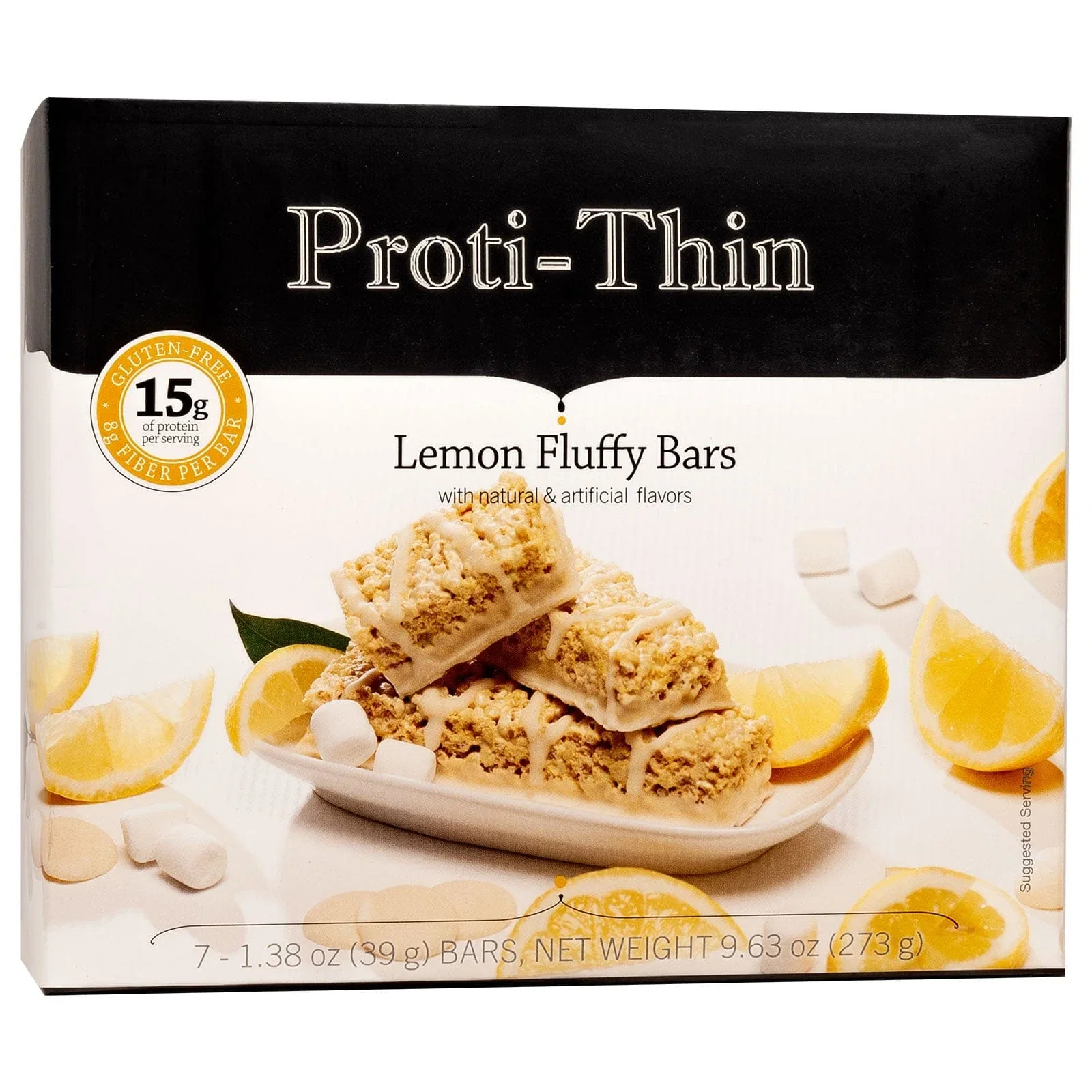 Image of Proti-thin Vlc Protein Bar - Fluffy Lemon Crisp - 7/box