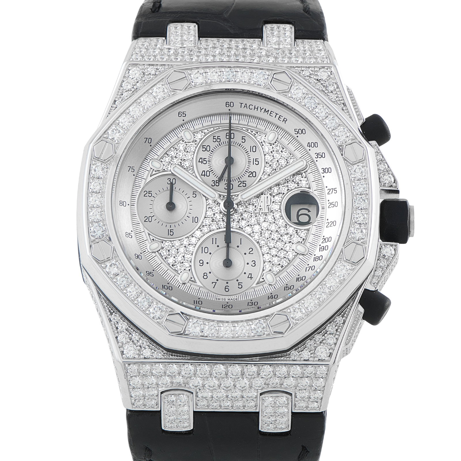 Audemars Piguet Royal Oak Offshore Diamond White Gold Watch 26067BC.ZZ.D002CR.01