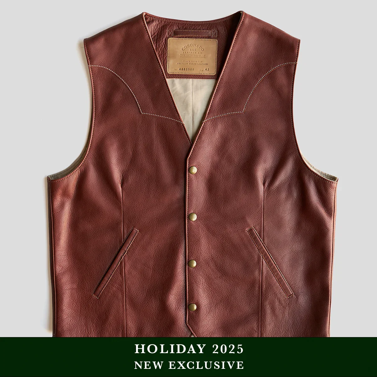 Image of No.480 Fremont Vest | Whiskey