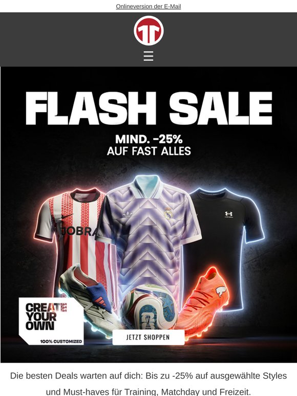 ⚡ FLASH SALE - MIND. -25% AUF FAST ALLES