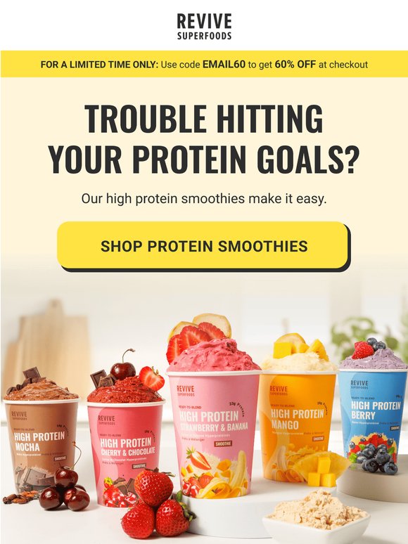 More Protein, Less Effort 💪