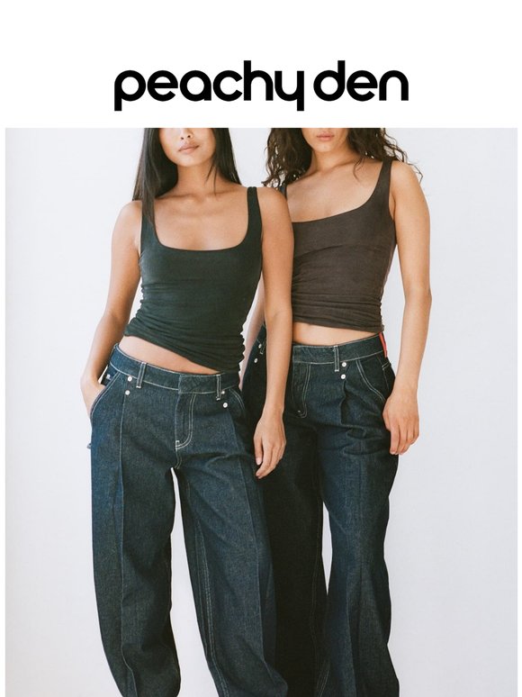 Introducing: Peachy Denim In 30" & 33" Lengths