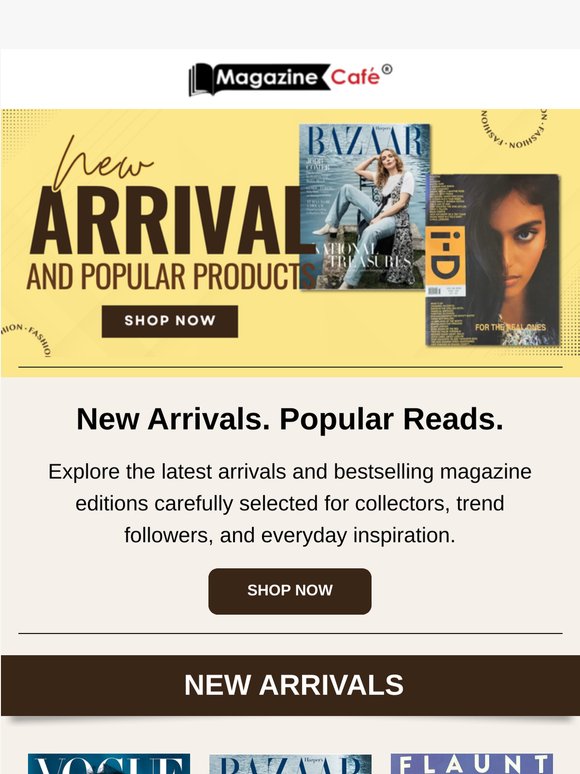 Explore What’s New & Trending ✨