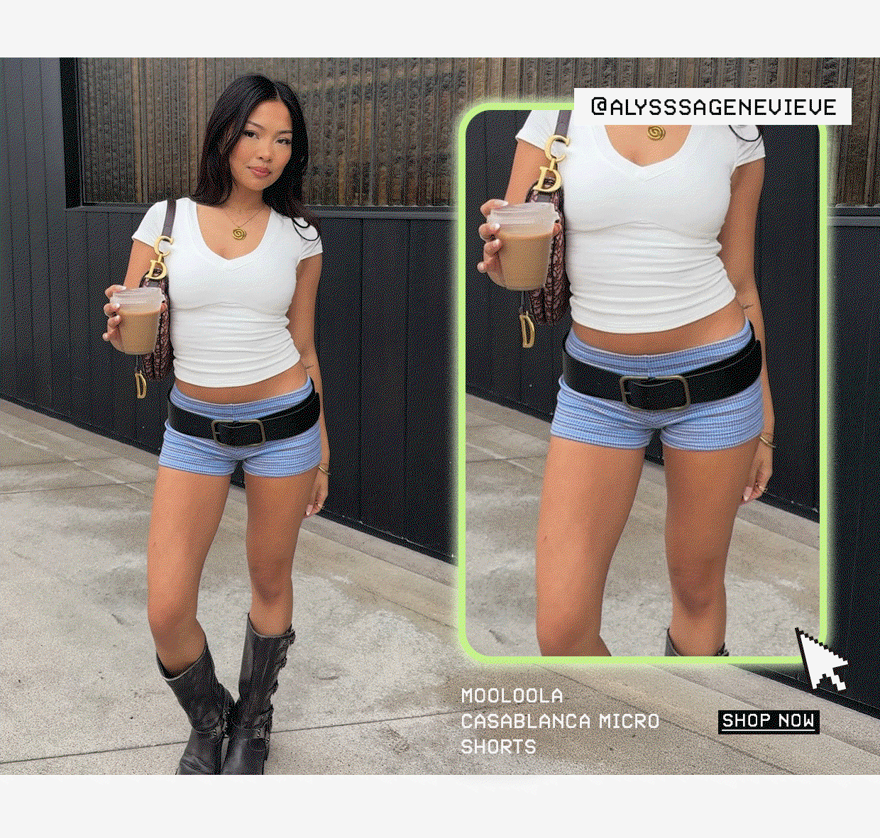Mooloola Casablanca Micro Shorts