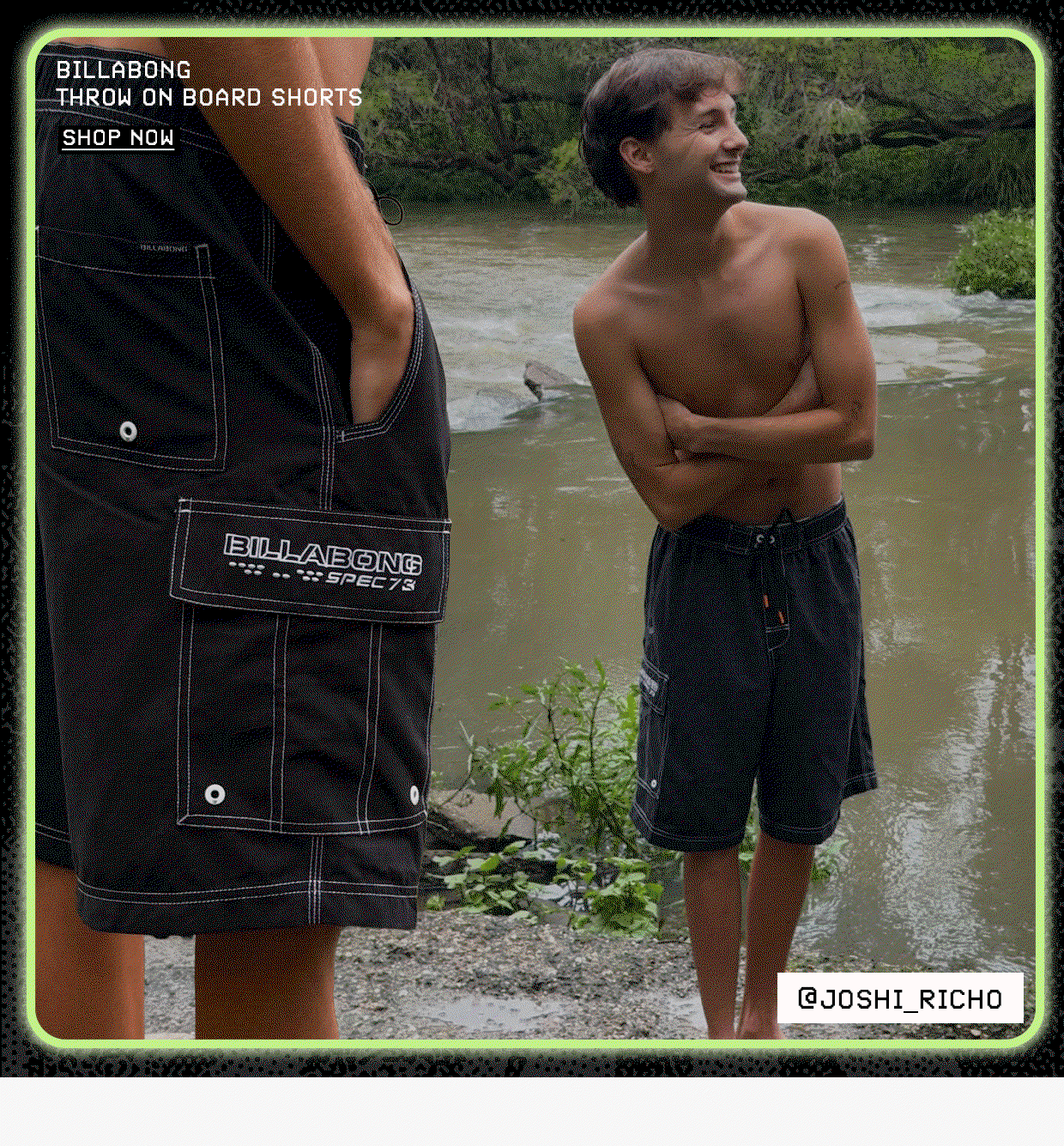 Billabong Throw On Board Shorts