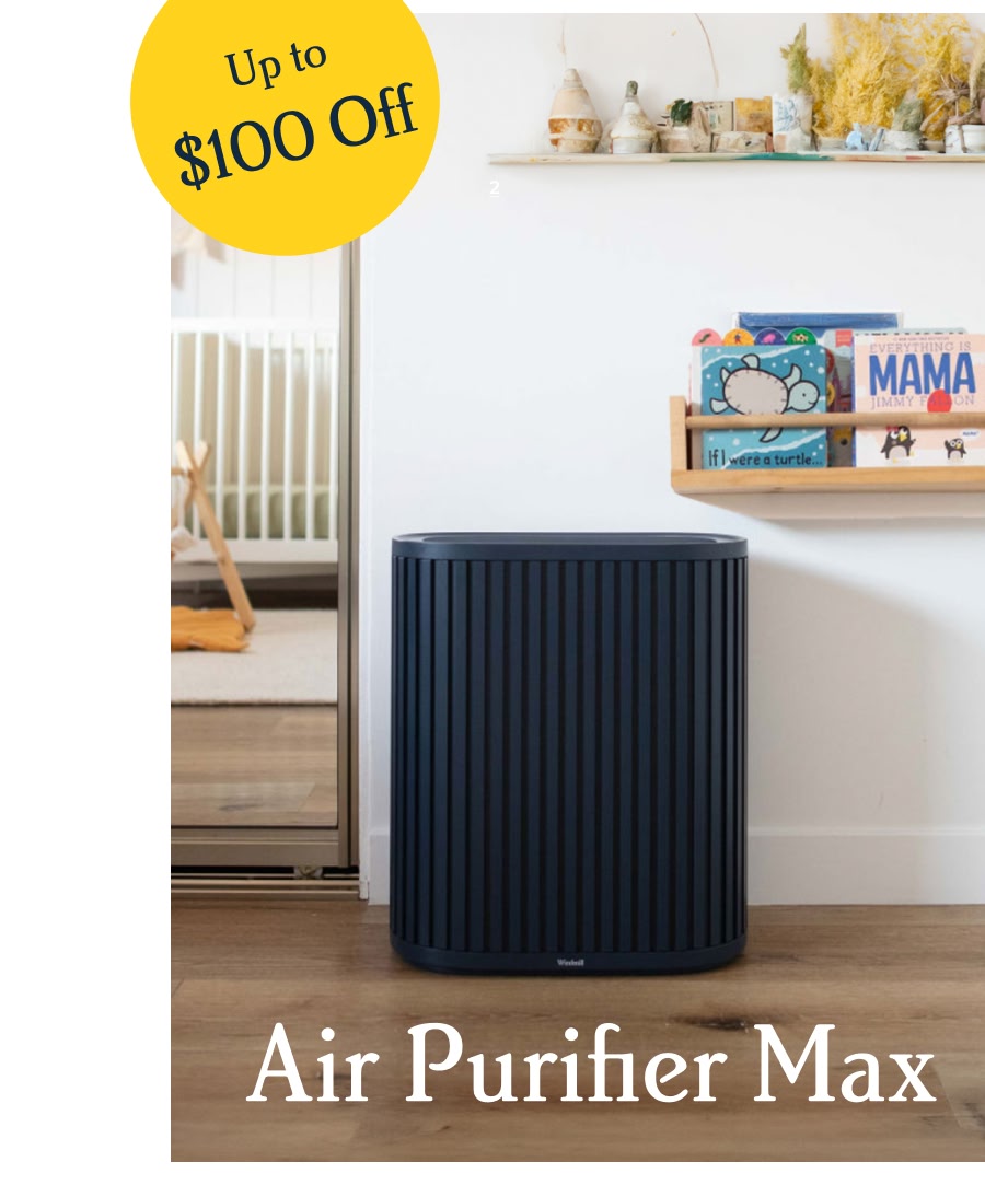 Up to $100 Off  Air Purifier Max