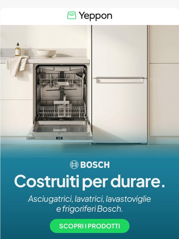 Elettrodomestici Bosch: articoli per la tua casa 🏠