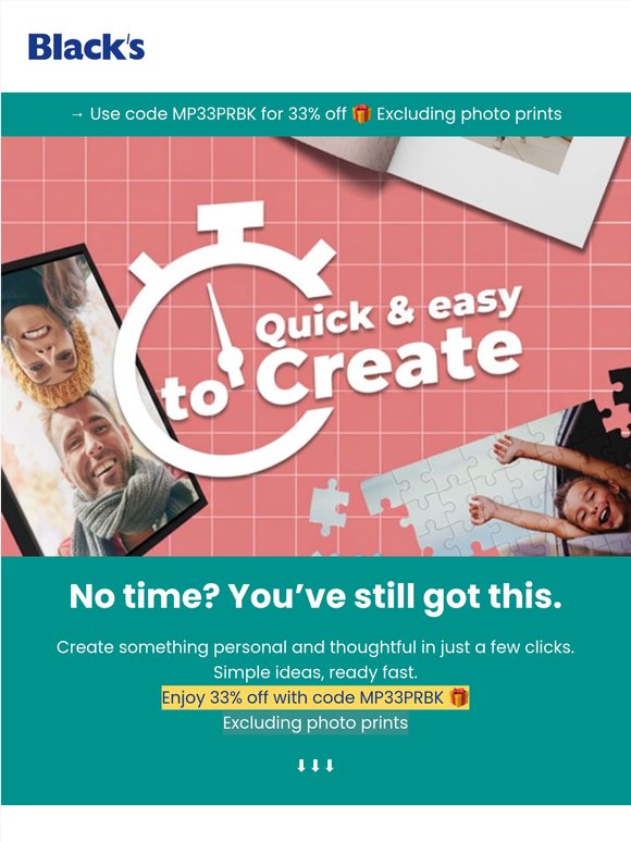 Easy to create ✨ exclusive offer, 33% off