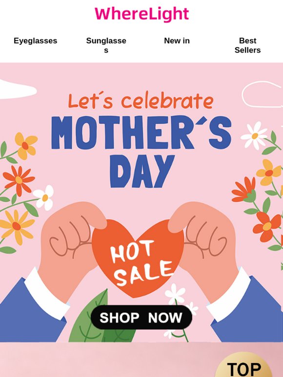 Mother's Day is selling well，Give your mother the best love.