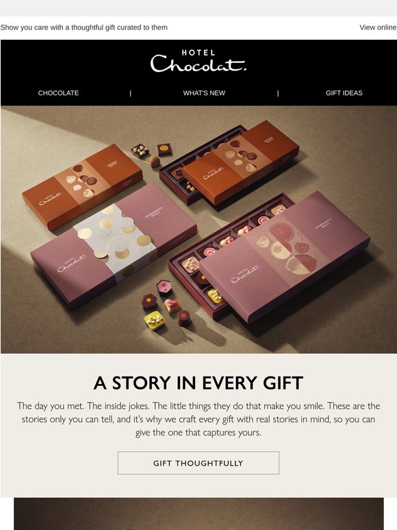 Can’t find the words? Say it with chocolate