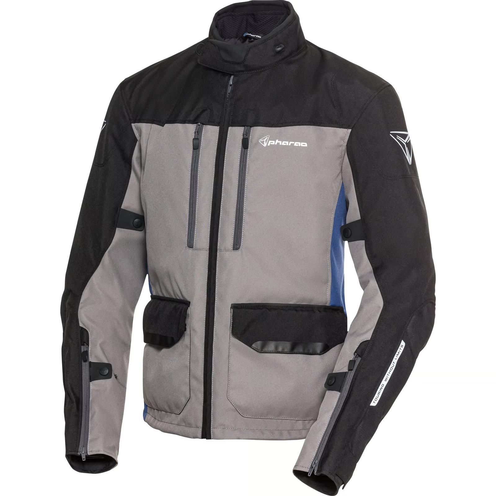 Image of Pharao Skeen WP Textiljacke schwarz/grau/blau L