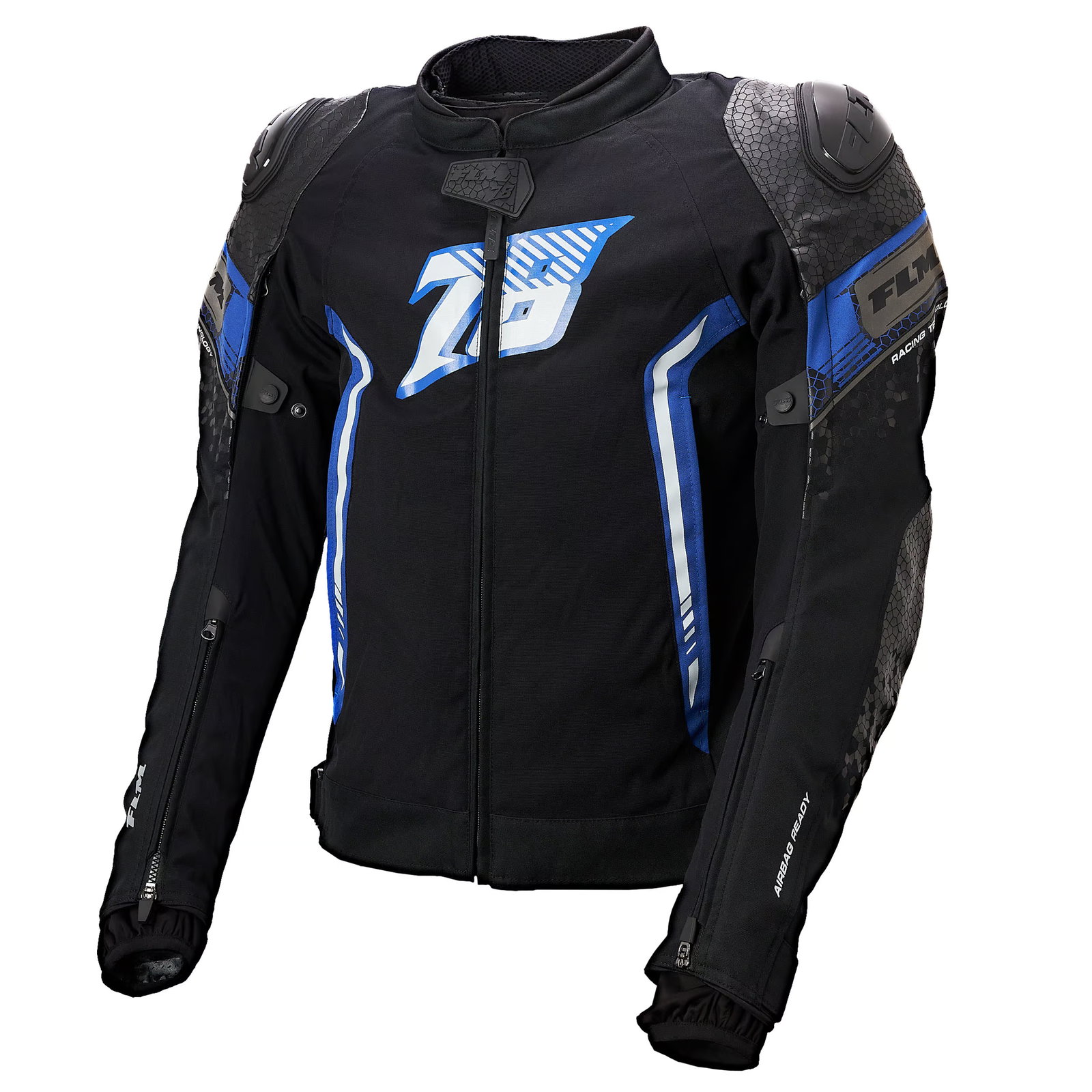 Image of FLM Octane Textiljacke 2 schwarz/blau