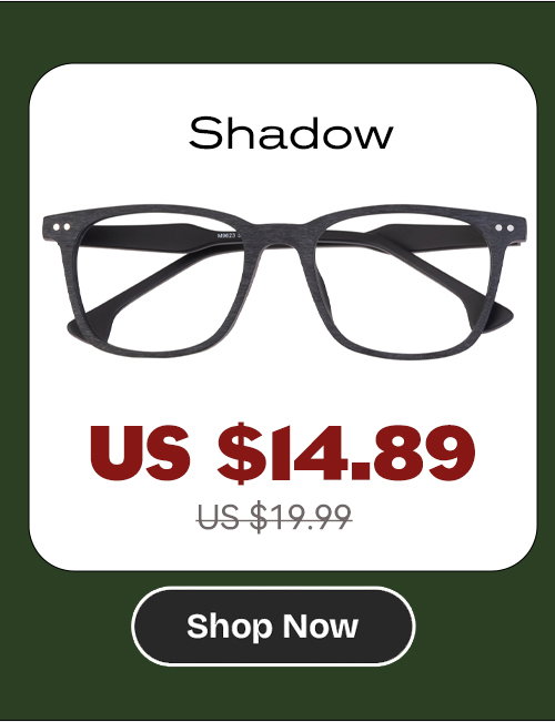 Shadow – modern, barely visible