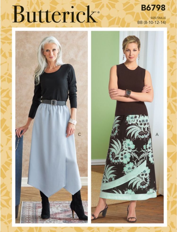 Butterick Paper Sewing Pattern 6798