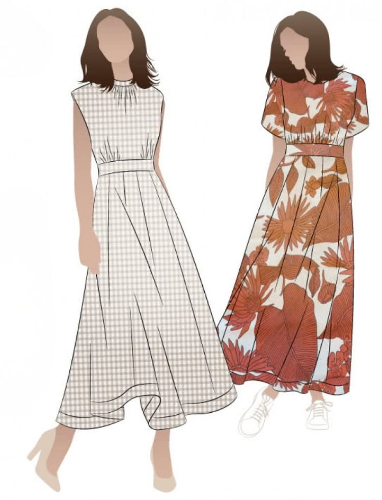 Style Arc Paper Sewing Pattern Trinnie Dress