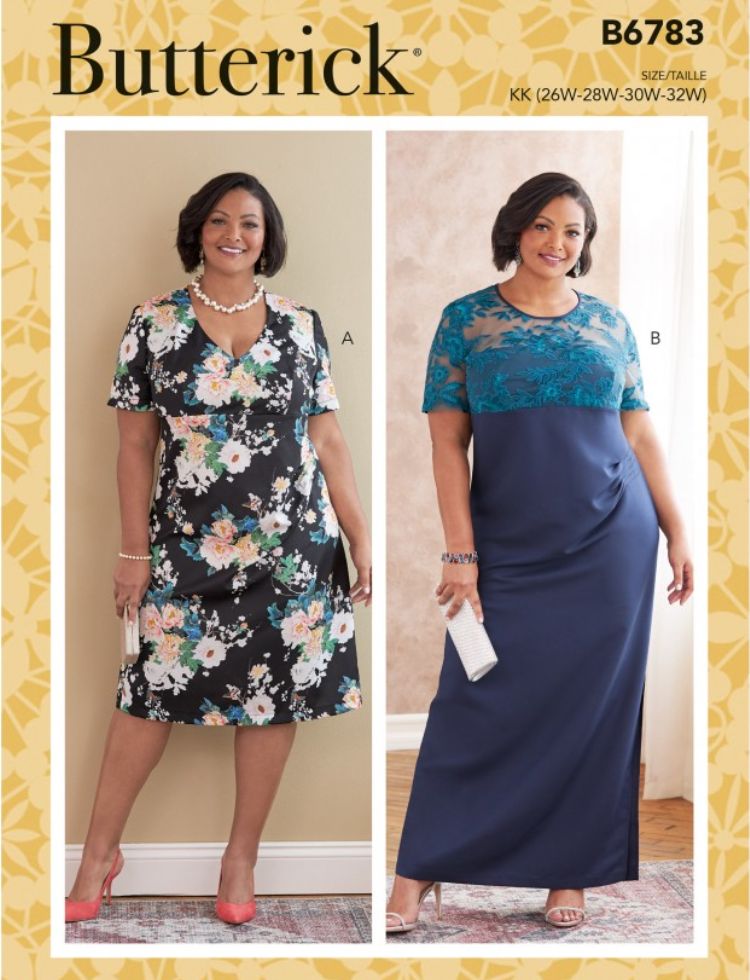 Butterick Paper Sewing Pattern 6783