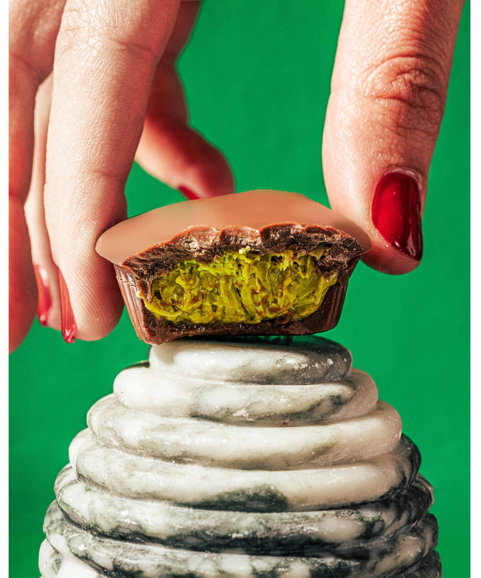 Dubai Chocolate Pistachio Knafeh Cups
