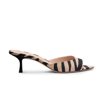 Lexington Mule in Zebra