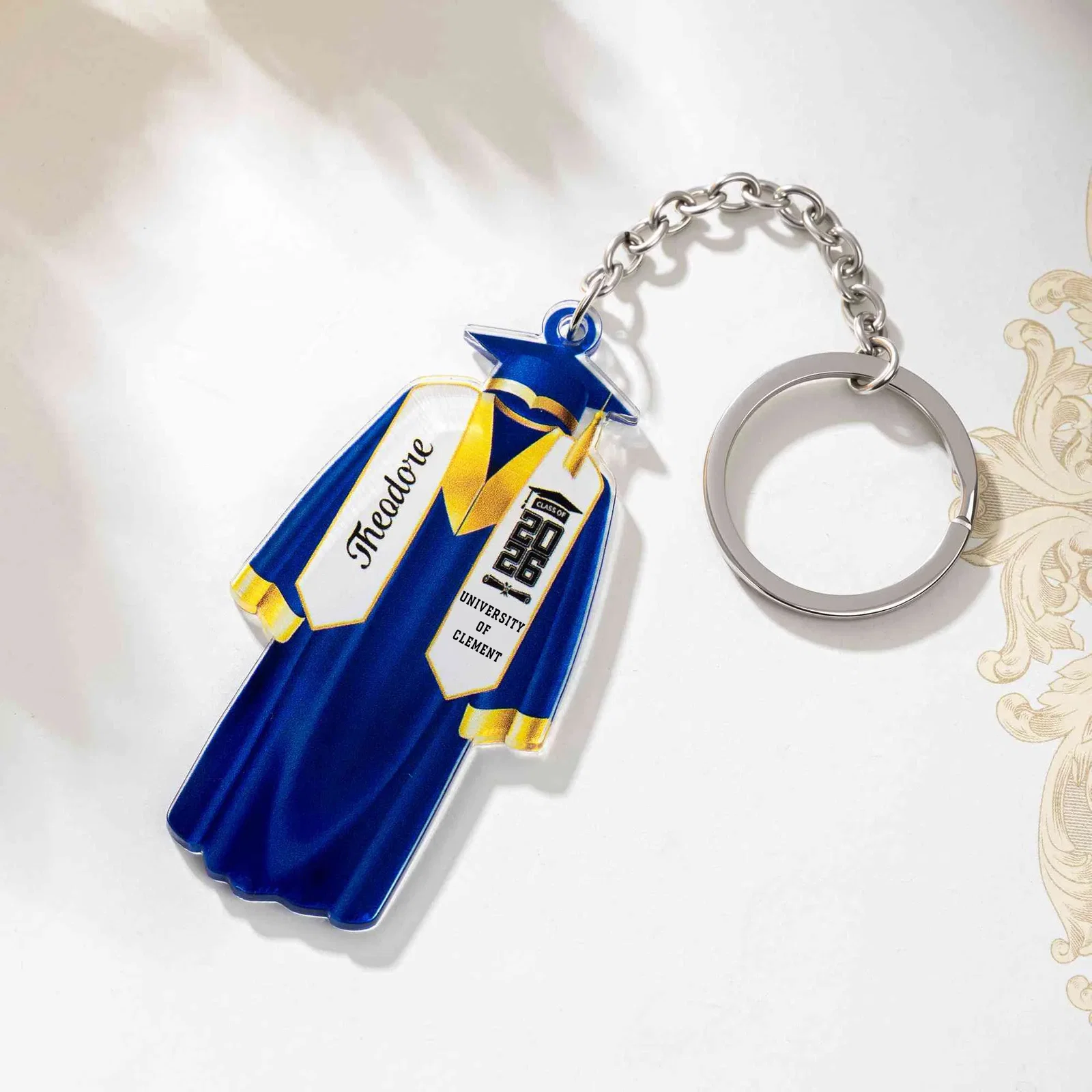 Academic Regalia Keychain
