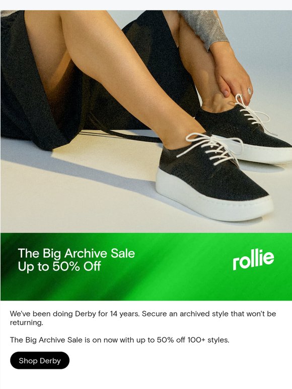 Up to 50% Off* Derby